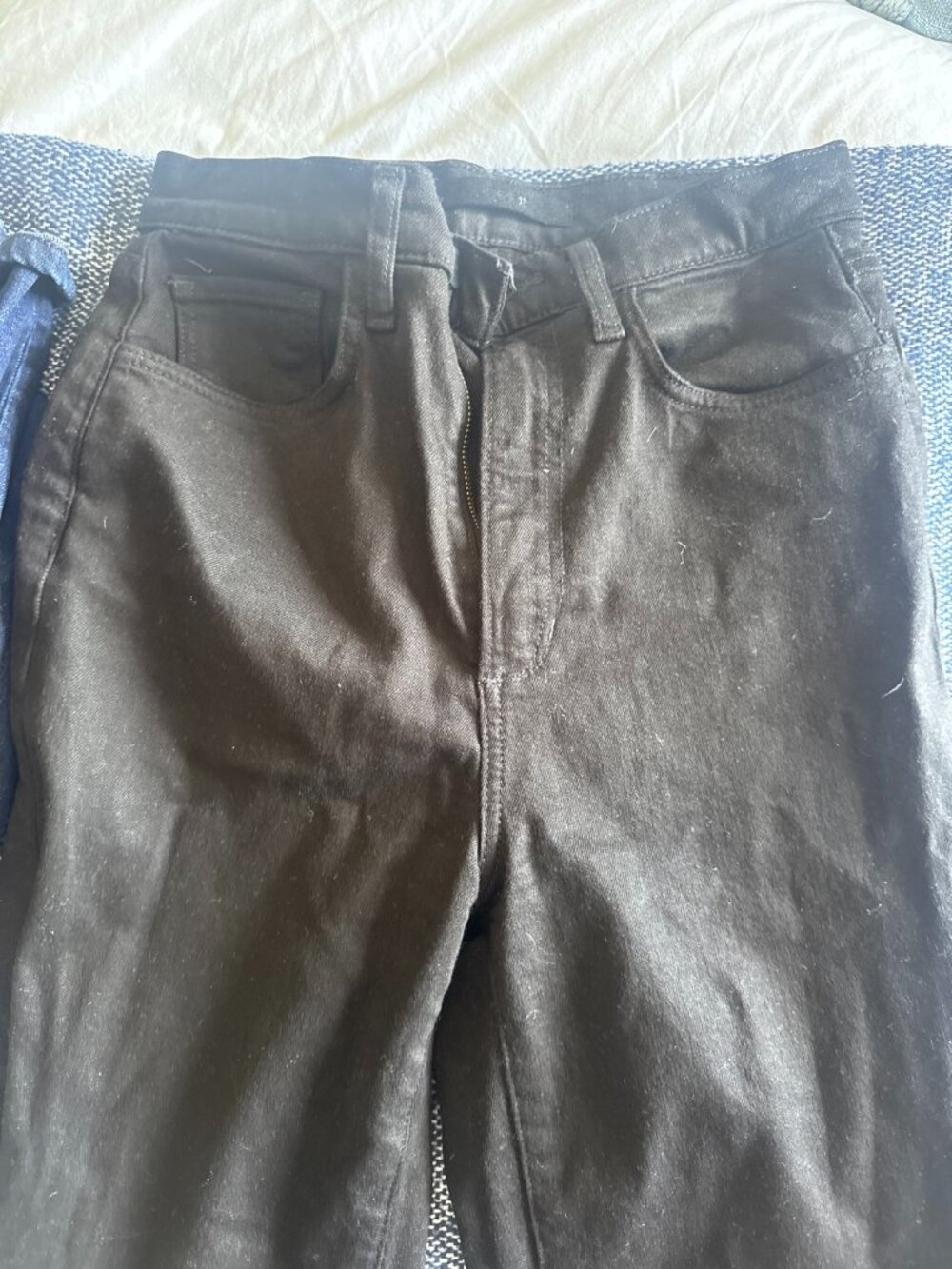 Joes Jeans The Mia High Rise Bootcut Jeans Size 26 Black